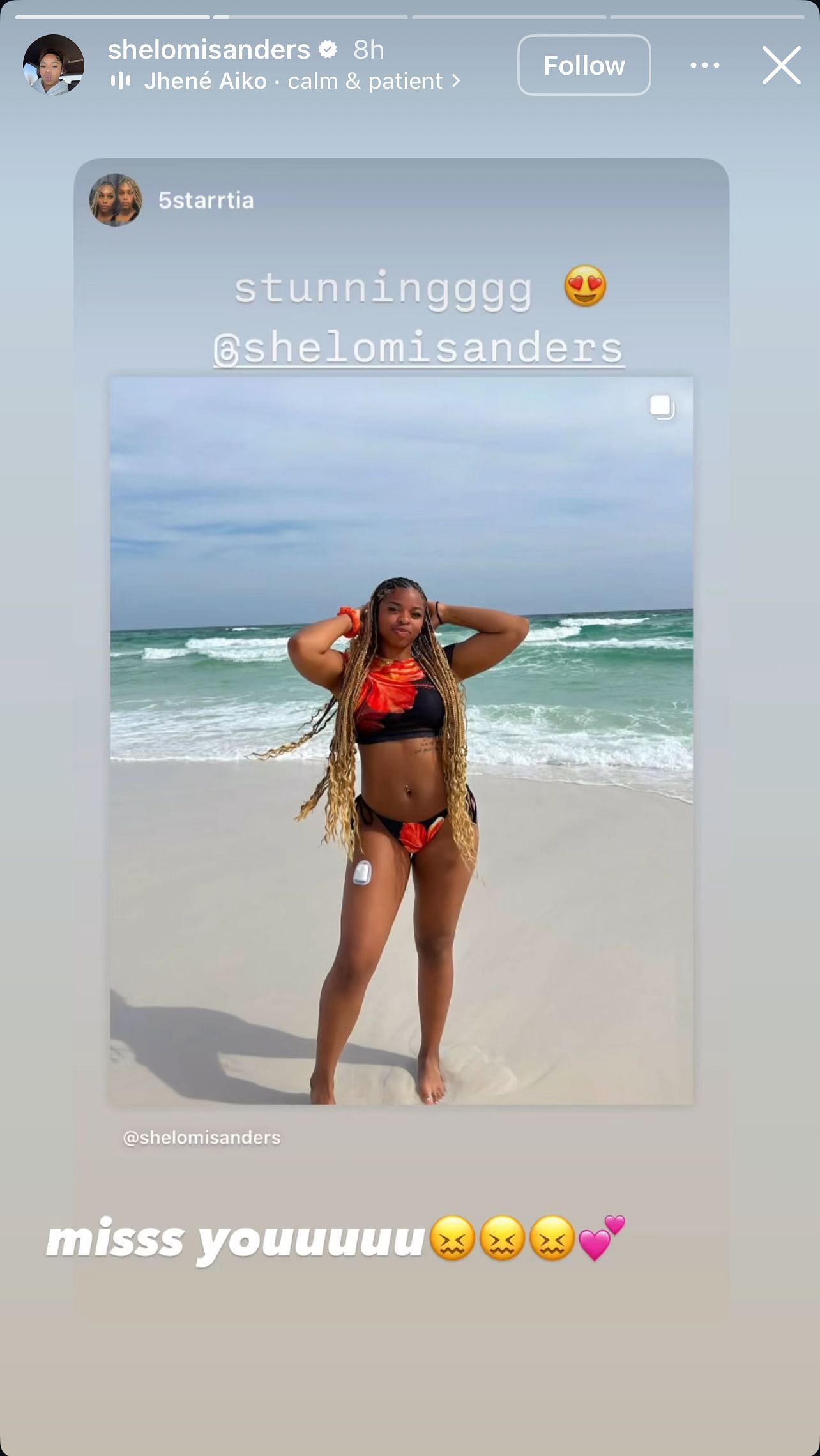 (image credits: @shelomisanders on Instagram)